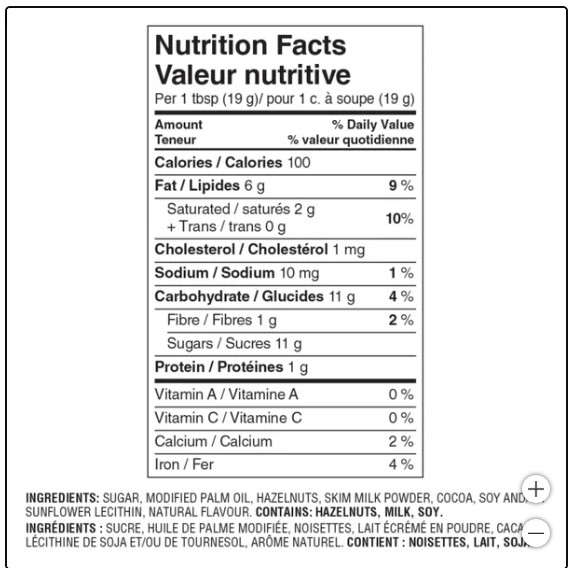 Nutella Hazelnut Spread with Cocoa 1Kgx2