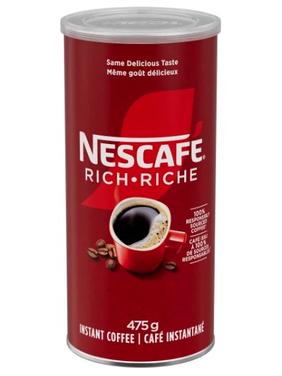 Nescafé Rich Instant Coffee, 475 g