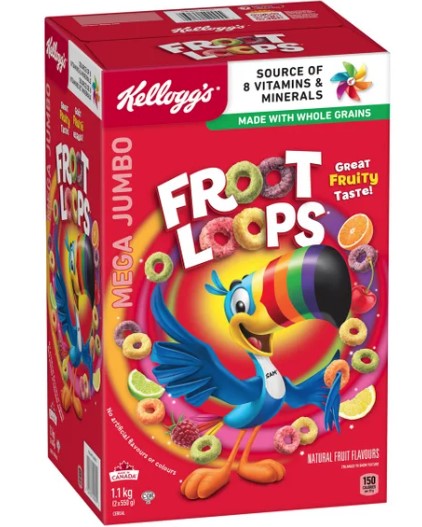Kellogg’s Froot Loops, 1.1 kg
