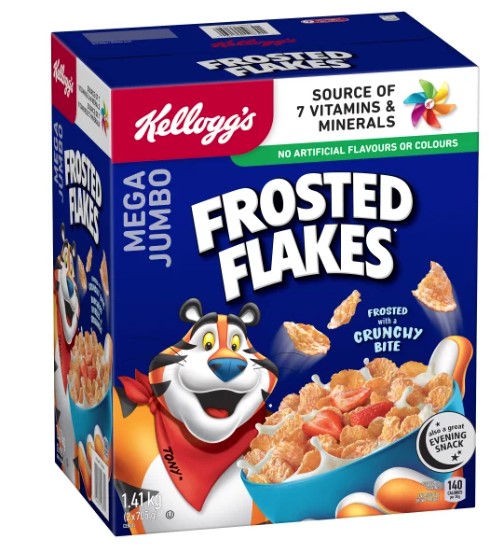 Kellogg’s Frosted Flakes, 1.41 kg