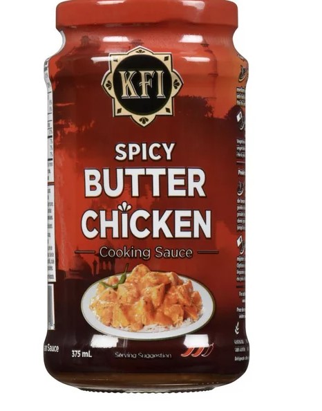 KFI Spicy Butter Chicken Cooking Sauce 375ml