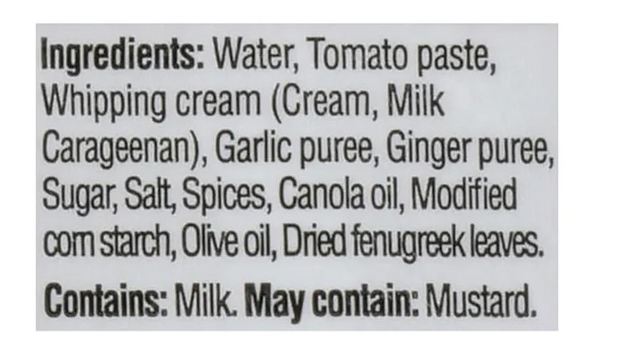 KFI Spicy Butter Chicken Cooking Sauce 375ml