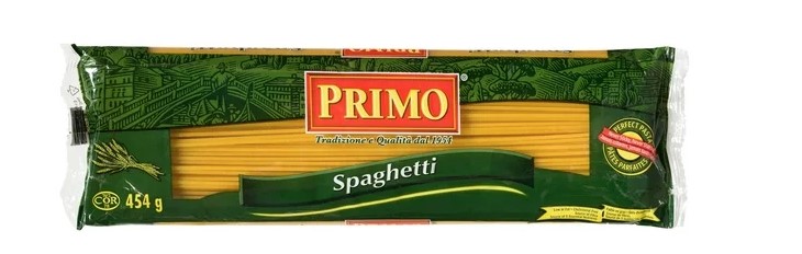 Primo Spaghetti, 454G Spaghetti, 454G