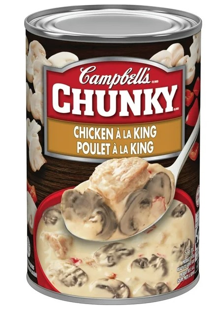 Campbell’s Chunky Chicken à la King Ready to Serve Soup, Shelf Stable, 515 mL