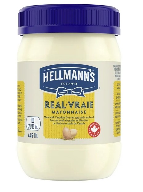 Hellmann’s Real Mayonnaise, 445mL