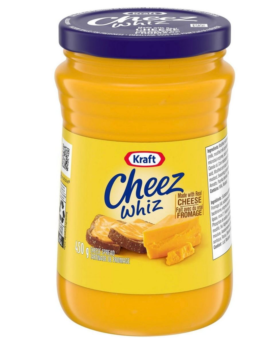 Cheez Whiz Cheese Spread, 450g