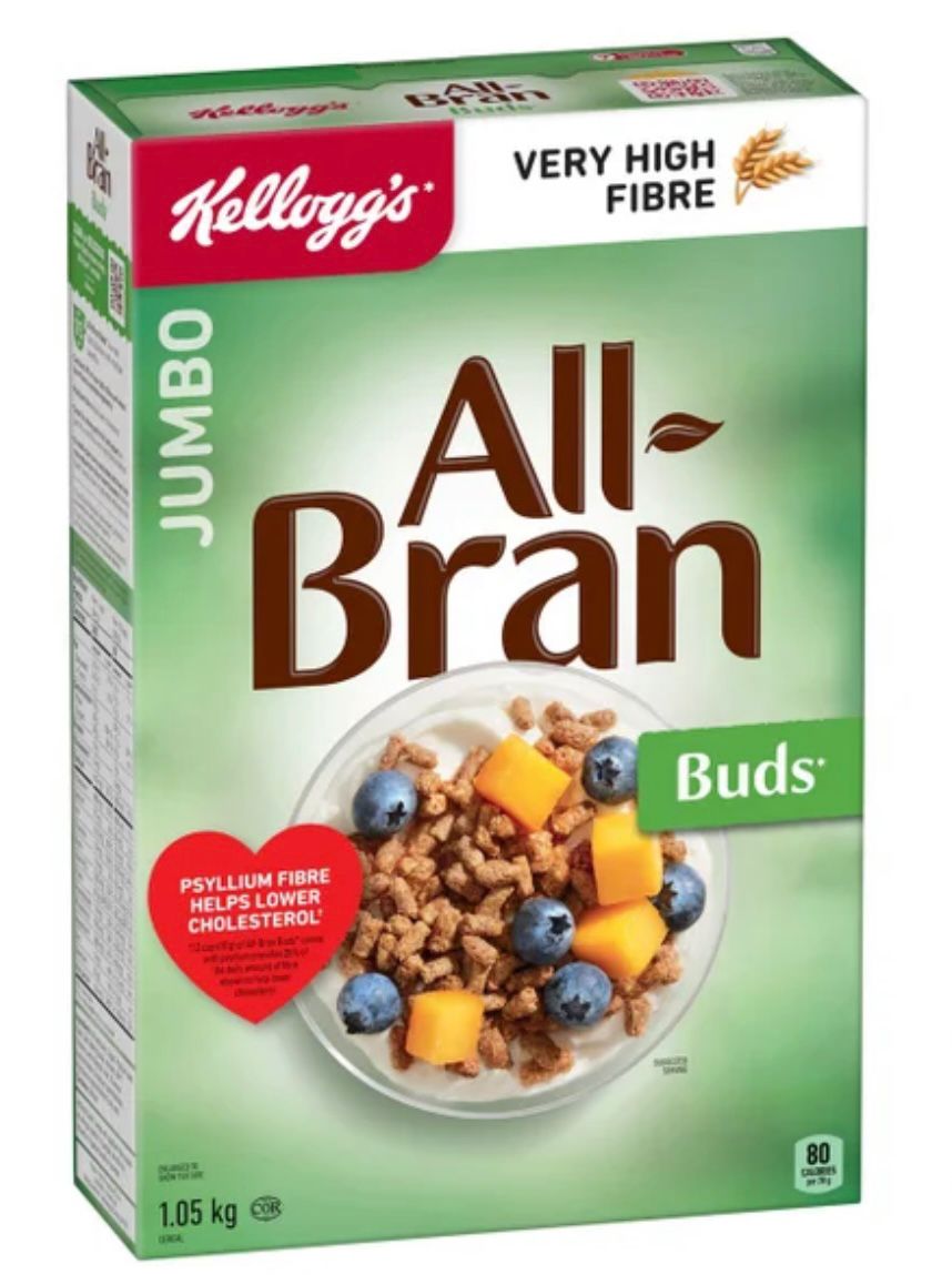 Kellogs All Bran Cereal, 1.05Kg