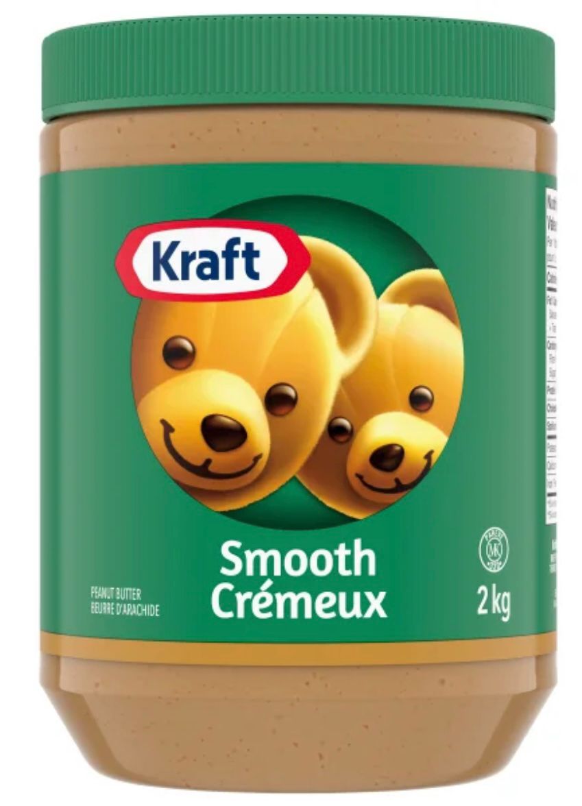 Kraft Smooth Peanut Butter, 2kg