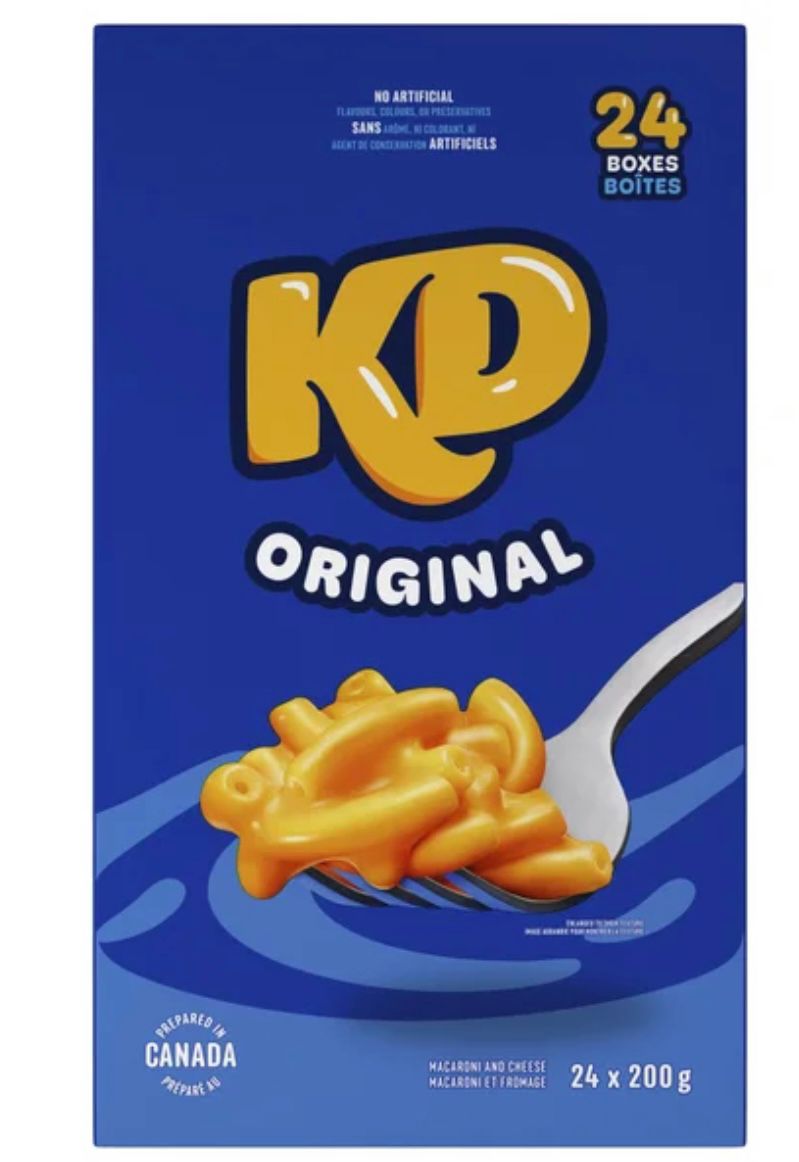 KP Original Mac &amp;amp; Cheese, 24x200g