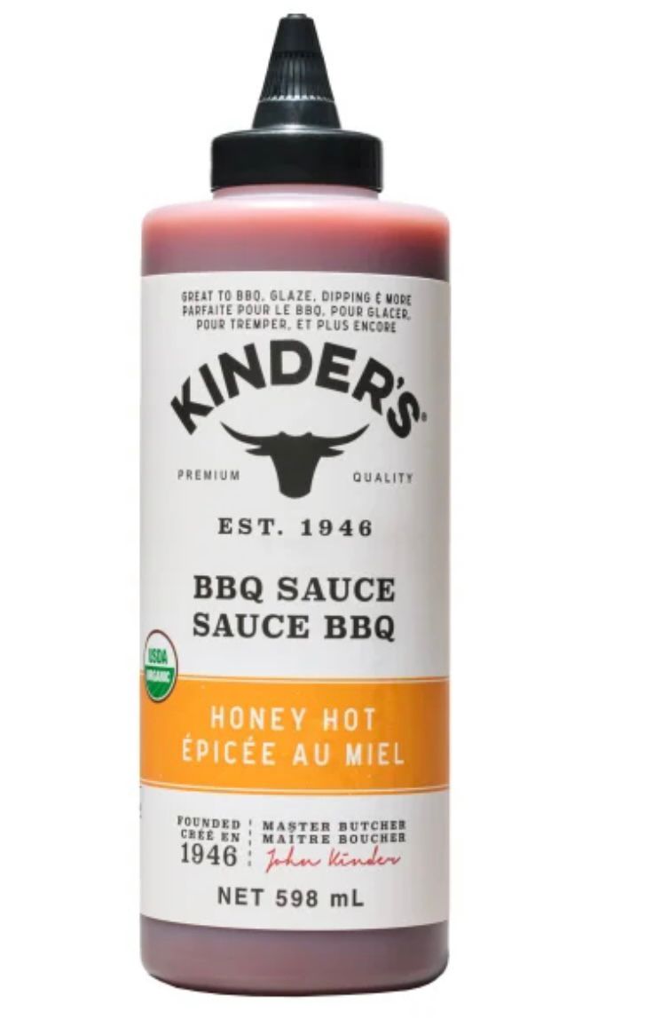 Kinder Honey Hot BBQ Sauce, 598mL