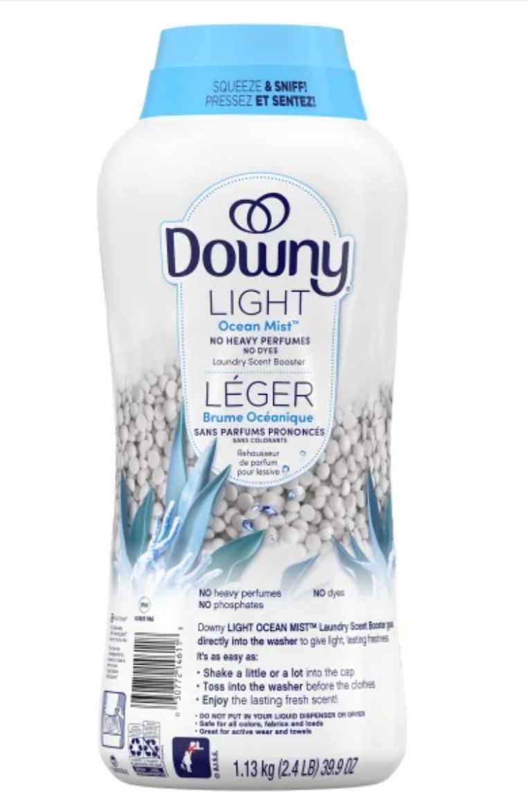 Downy Unstopables Ocean Mist In-wash Scent Booster Beads, 1.13 kg