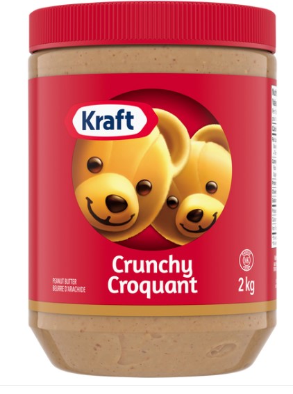 Kraft Crunchy Peanut Butter 2 kg