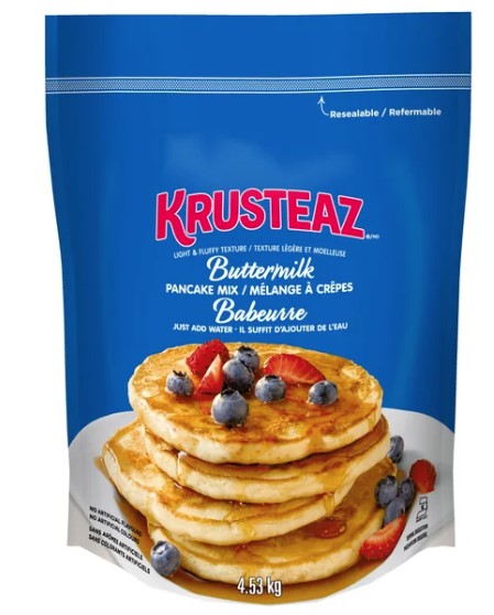 Krusteaz Buttermilk Pancake Mix, 4.53 kg