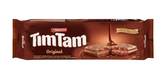 Arnotts Tim Tam Original Chocolate Cookies 200g