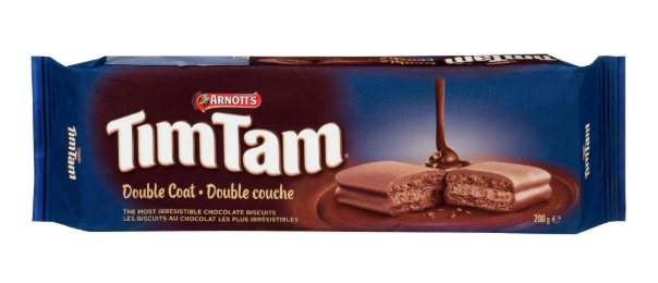 Arnotts Tim Tam Double Coat Chocolate Cookies 200g