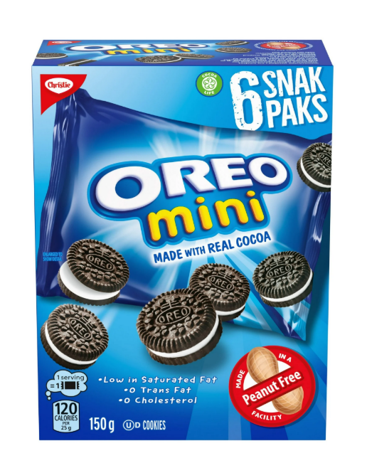 Oreo Mini Original Chocolate Sandwich Cookies