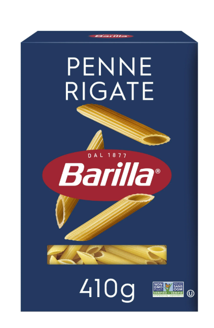 Barilla Penne Rigate Pasta, 410 g