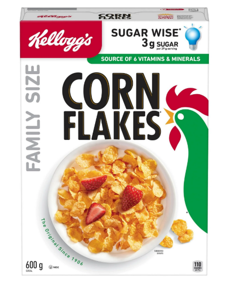 Kelloggs Corn Flakes Cereal 600 g