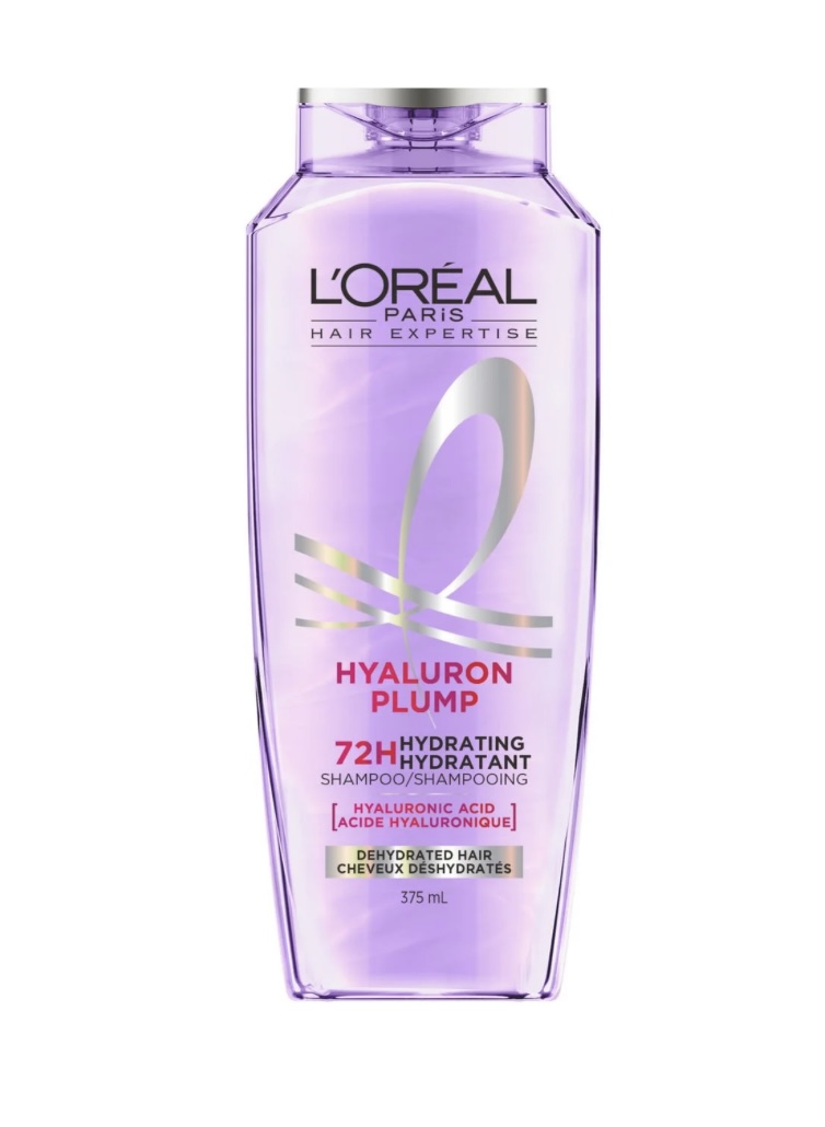 Loreal Paris Hyaluron Pure Purifying Shampoo 375 ml, Oily Roots &amp;amp;amp; Dehydrated Hair
