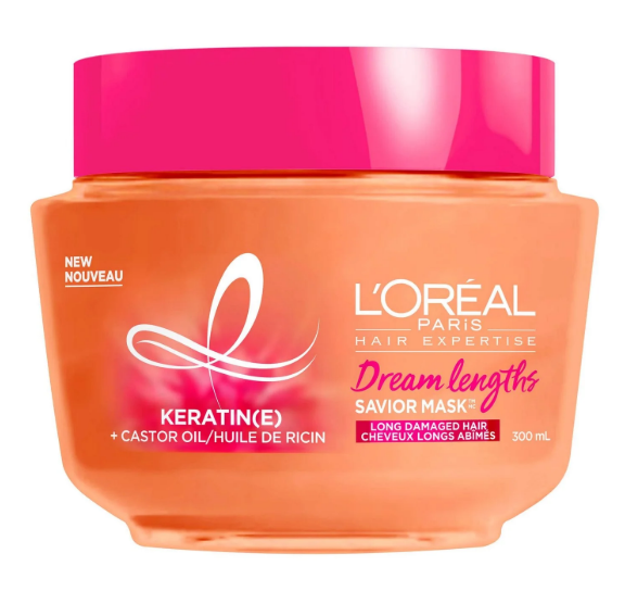 Loreal Hair Expertise Dream Lengths, With Vitamins And Castor Oil, 385 ml