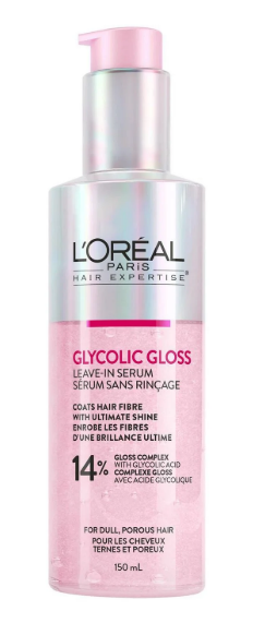 Loreal Leave In Serum Glycolic Gloss Hair Expertise, Enhance Shine and Smoothness, 150ml